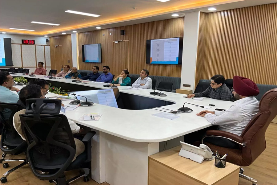 Chief Secretary took a meeting of State Level Forest Fire Crisis Management Cell
