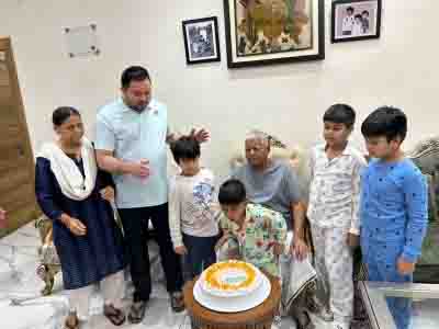 Lalu Prasad Yadav celebrated 76th birthday
