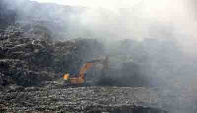 Ghazipur landfill fire brought under control after 21 hours