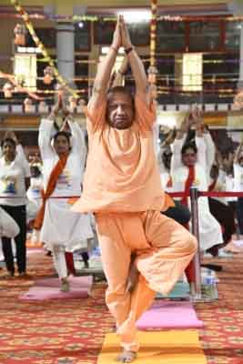 Yoga is the medium for the welfare of world humanity: CM Yogi