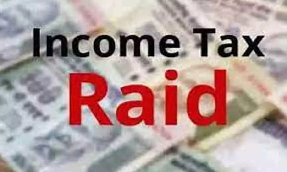 IT raids on the offices of BRS leaders