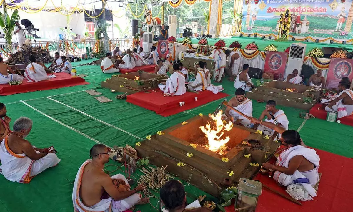 Holy Chaturveda Havanam begins