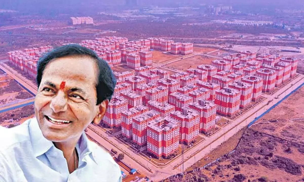 KCR to inaugurate 2BHK houses in Kollur today
