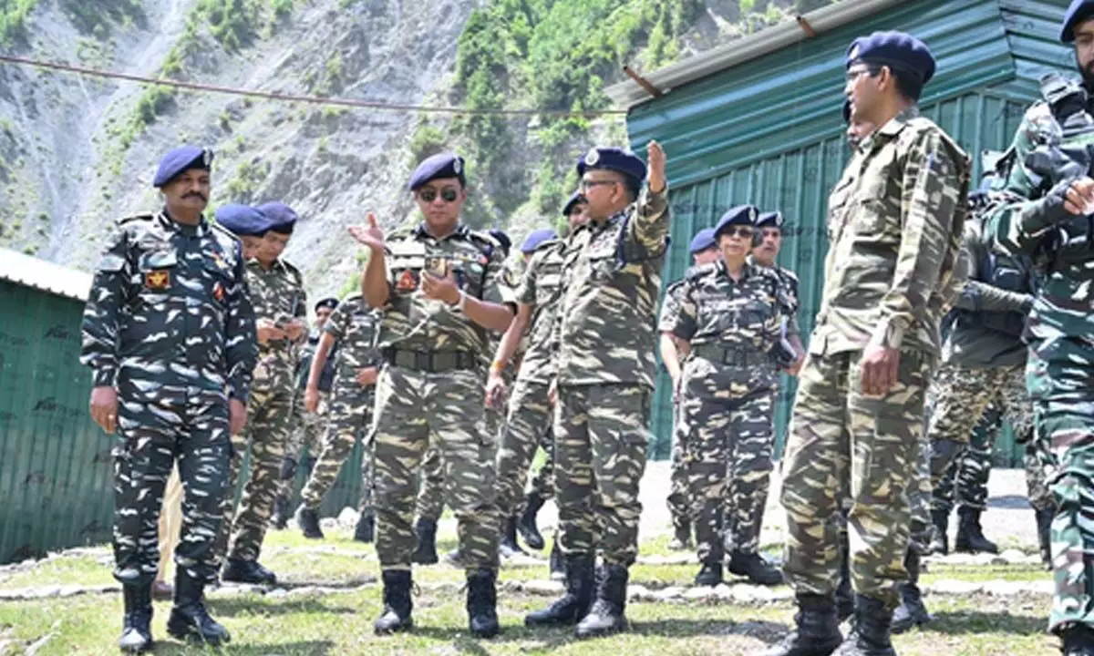 CRPF DG reviews operational preparedness for Amarnath Yatra