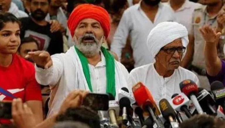 Arrest Brij Bhushan Or…: Rakesh Tikait’s Ultimatum On Wrestlers’ Protest