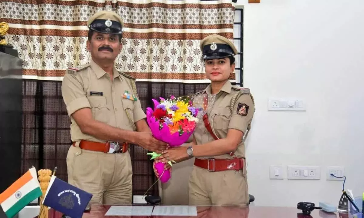 Mandya: Daughter took charge of PS from father