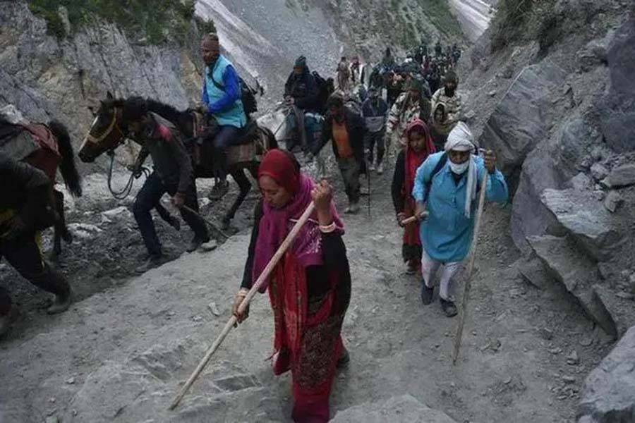 J&K Police’s Security Wing Takes Charge Of Amarnath Yatra Base-camp In Jammu