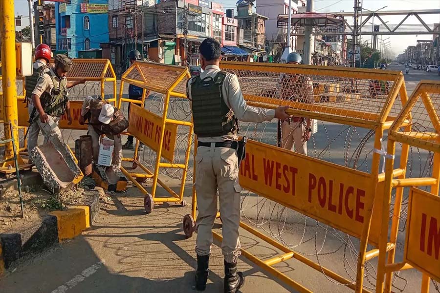 Manipur Minister’s Official Residence Set On Fire In Imphal