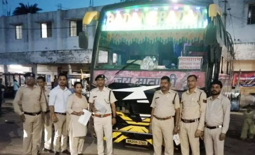 More than four thousand challan action on 4 buses