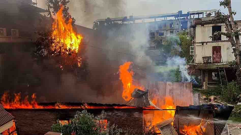 Action of security forces against militants intensified on Manipur violence