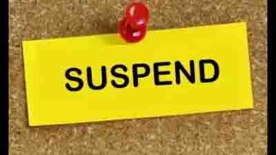 The commissioner suspended the sub engineer