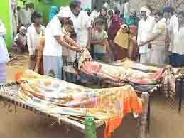 Three children of the same family died after falling into a pit