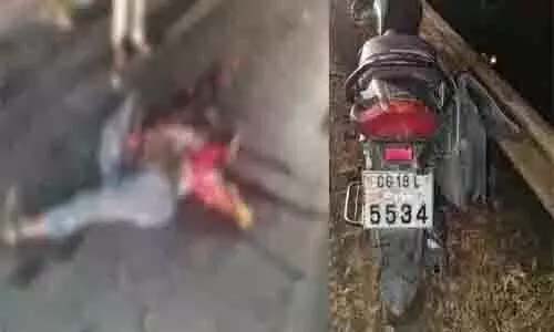 One killed, girl and youth injured in scooty and bike collision