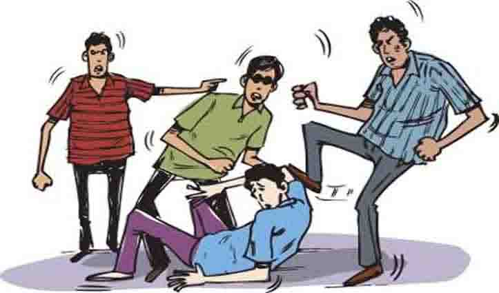 Youth assaulted in garden, three arrested