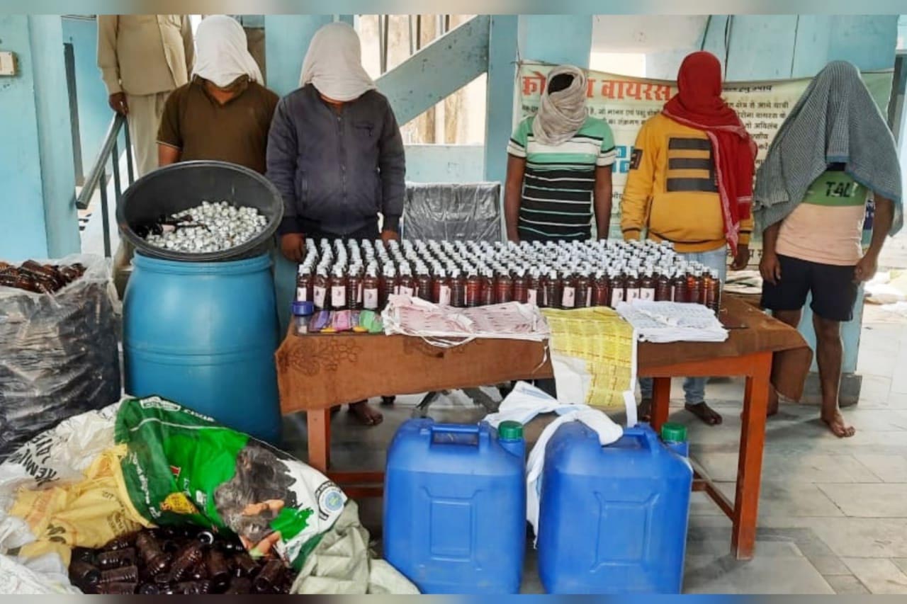 Fake country liquor factory busted