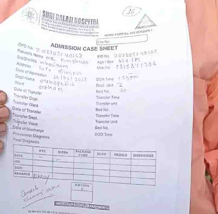 Patient missing from hospital in Raipur, complaint lodged in Mowa police station