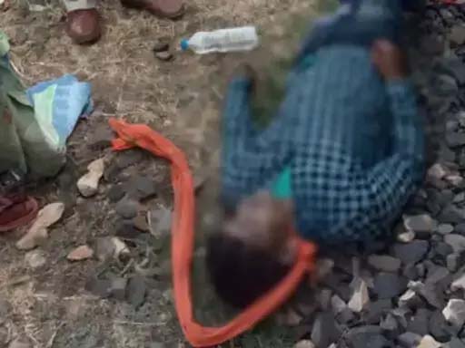 Dead body of trucker found in train, police started investigation