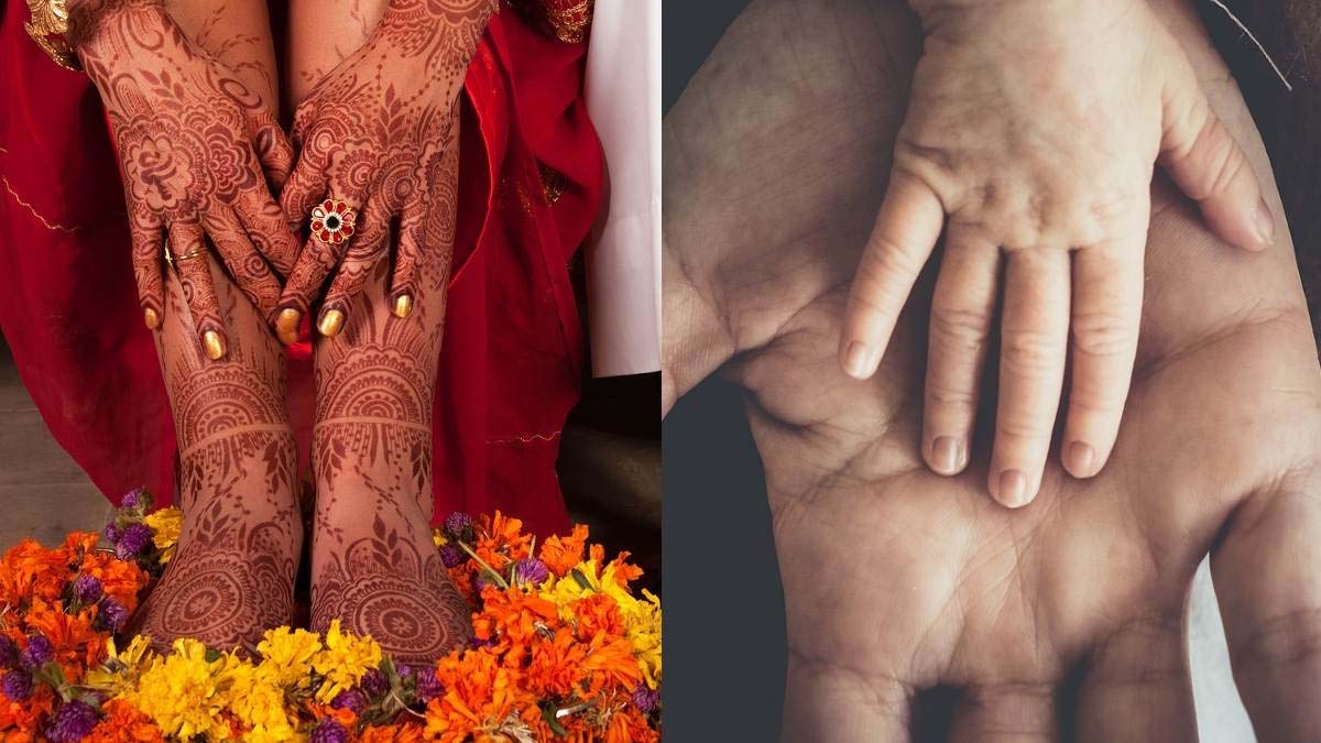 In Noida, UP, the girl gave birth to a child on the very next day of marriage.