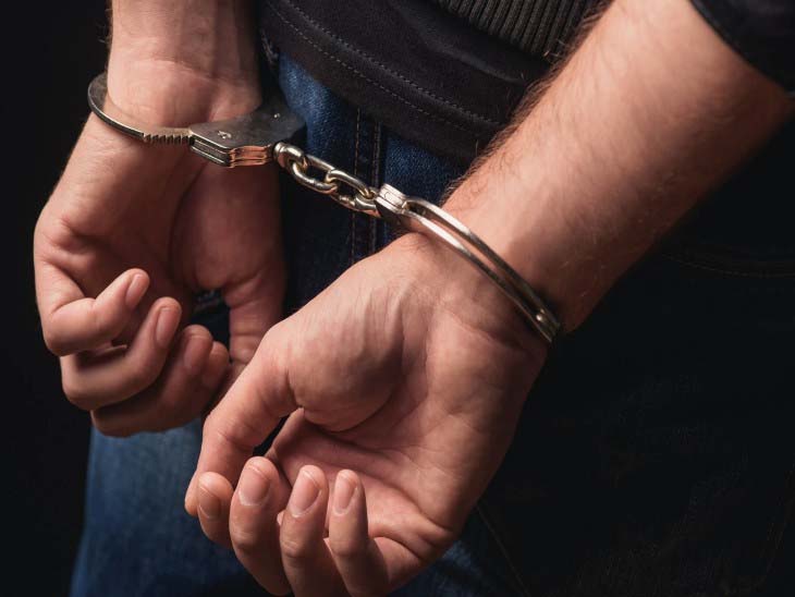Occupied government land, three arrested
