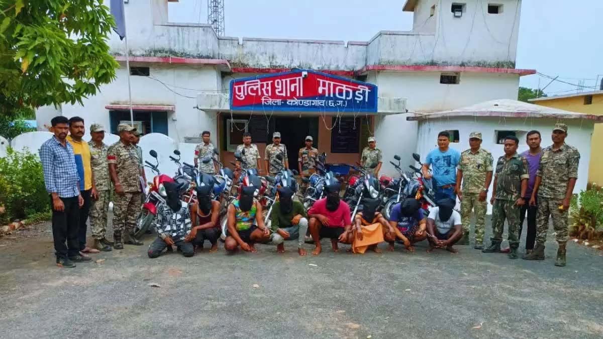 Bikes used to steal from fairs and weekly markets, police caught the gang