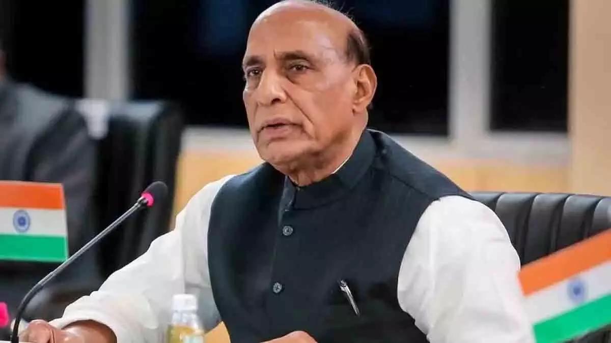 Defense Minister Rajnath Singh will reach Raipur tomorrow at 1 pm
