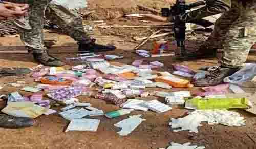 DRG jawans demolished Naxalite camp