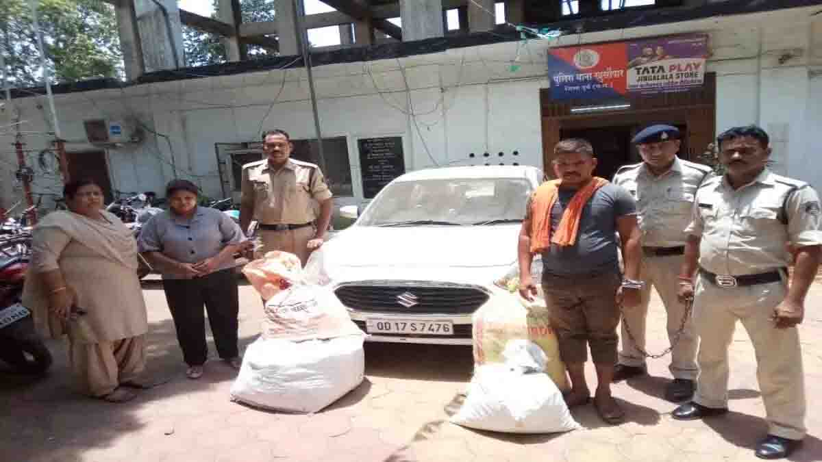 Police took major action, arrested Ganja smugglers