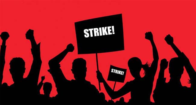 Collector took major action against striking employees, ID suspended