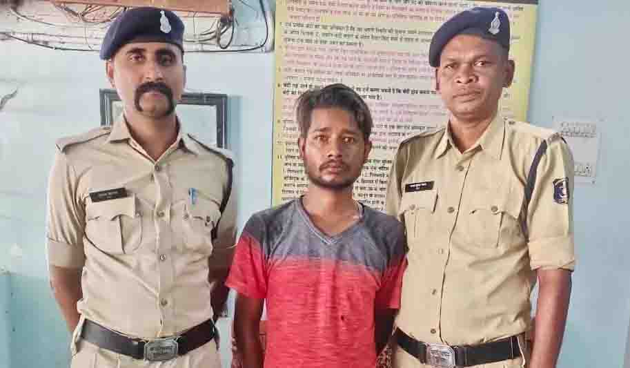 Arrested for uploading obscene videos and photos