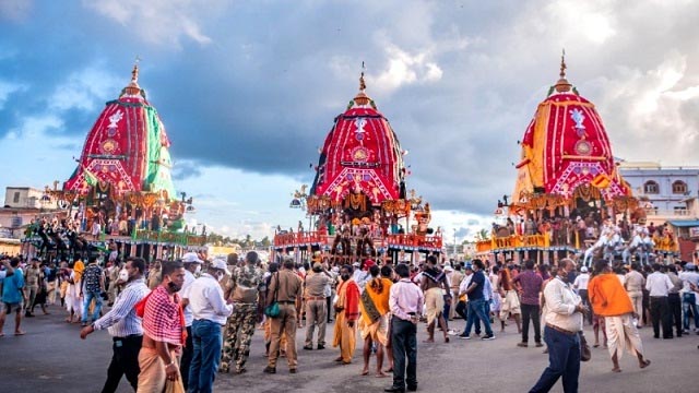Puri Rath yatra 2023: Chariots of the trinity reach Gudicha Temple