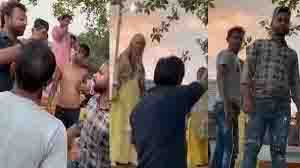 The video of the Muslim family being driven away from the ghat created a ruckus as soon as it went viral
