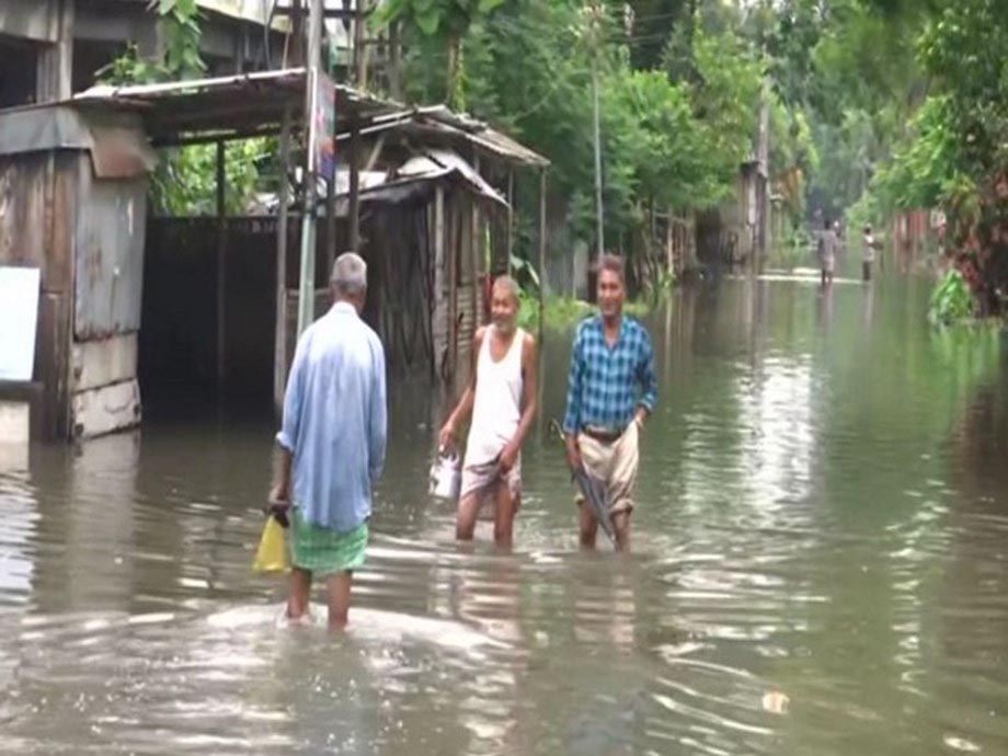Water level decreased in many areas of Assam