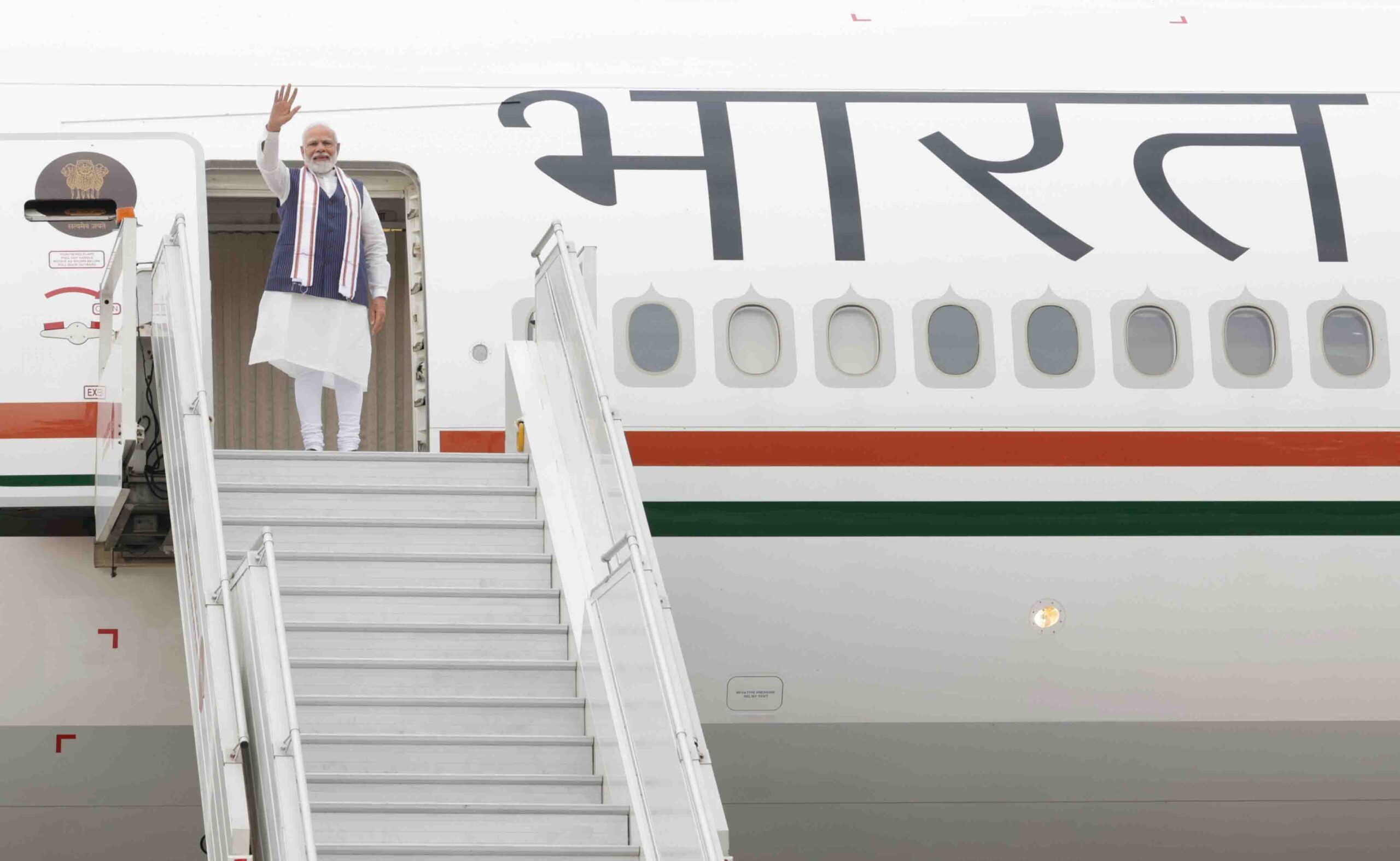 Prime Minister Narendra Modi arrives in New York