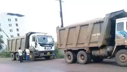 Major action by the team of Mineral Department, seized 7 highways