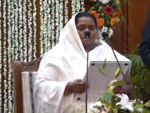 Baby Devi took oath as minister