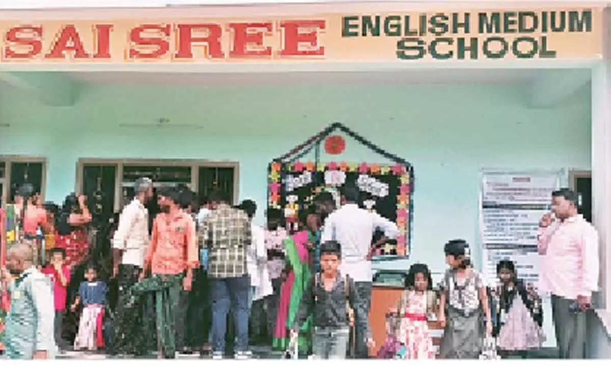 MEO inspected the school after complaints of irregularities