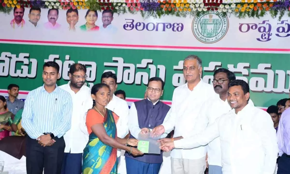 BRS rule golden era for tribals: Harish Rao