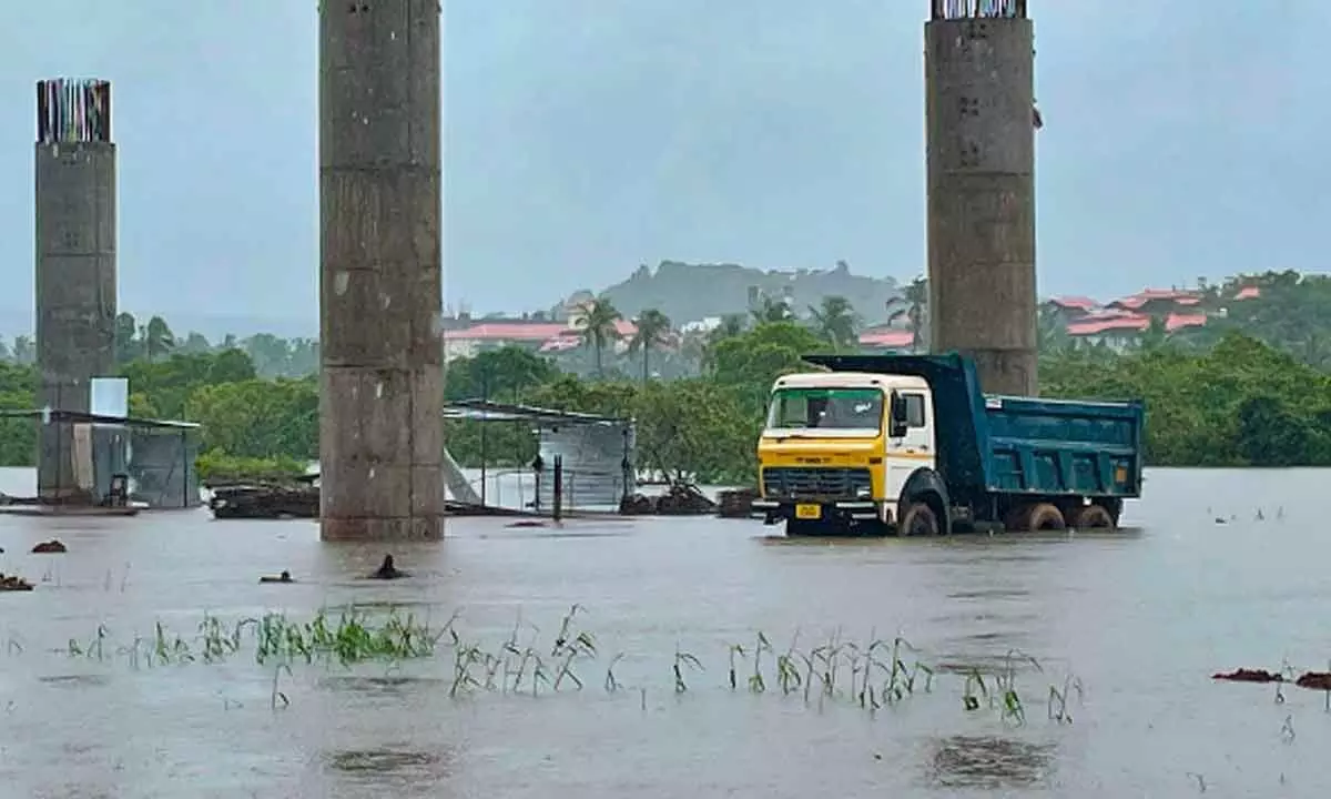 Heavy rain in Goa kills one, many houses submerged