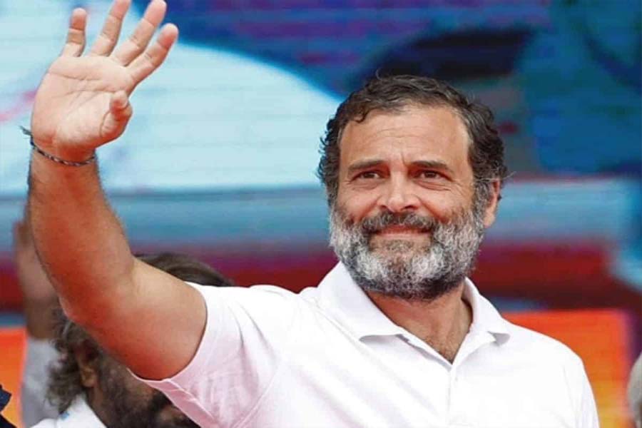 Rahul leaves hospital after week-long wellness treatment in Kerala