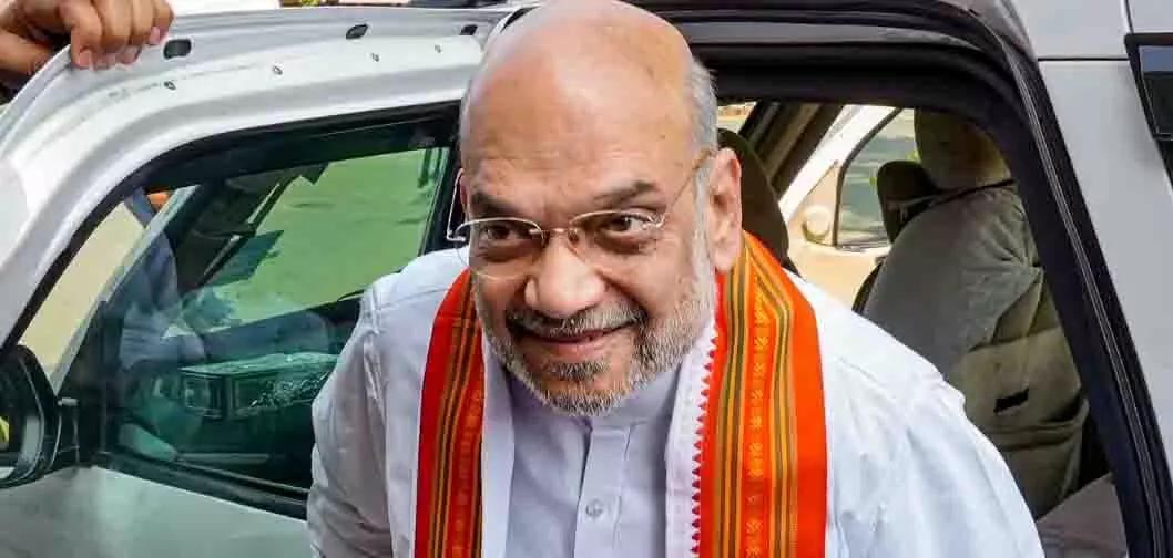 Amit Shah will hold a meeting of BJP leaders in Raipur today, arriving at 6:50 pm