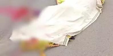 The vehicle crushed the farmer and snatched his life