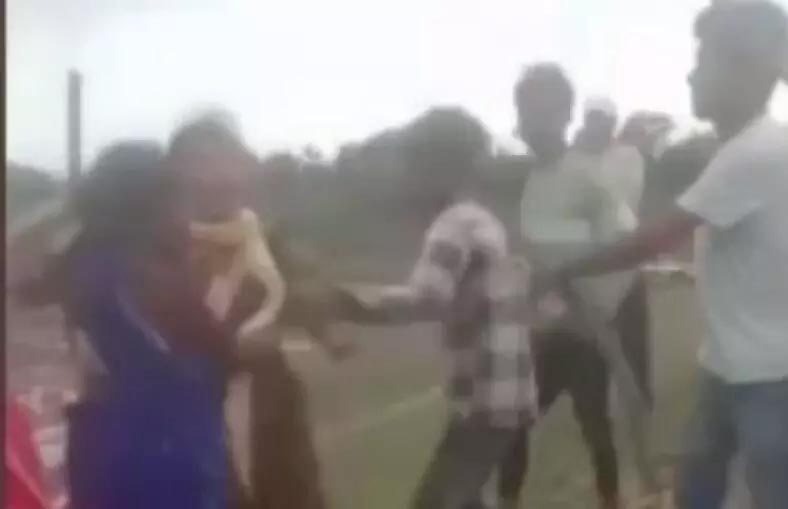 Fierce fight between two sides over farming