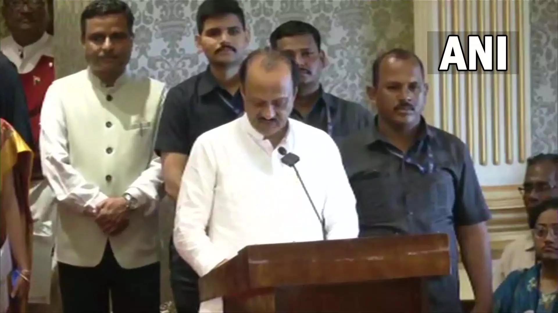 Ajit Pawar took oath as minister, became deputy CM